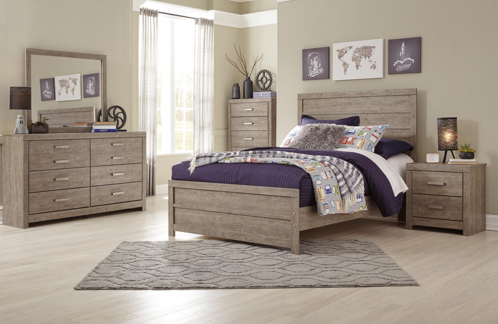 6 pc Culverbach Full Youth Bedroom Set