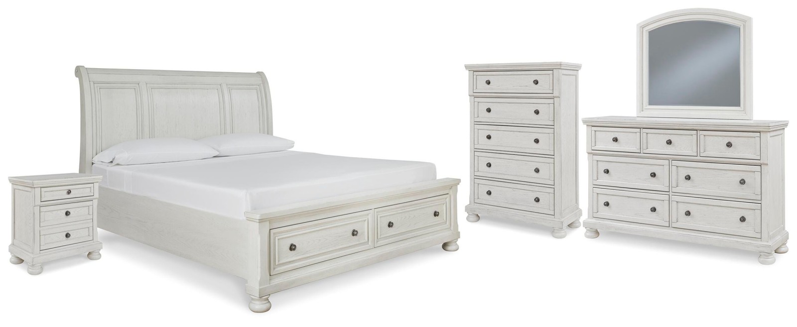 7 pc Robbinsdale King Bedroom Set