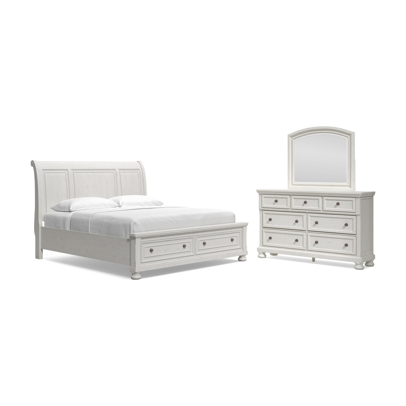 7 pc Robbinsdale California King Bedroom Set