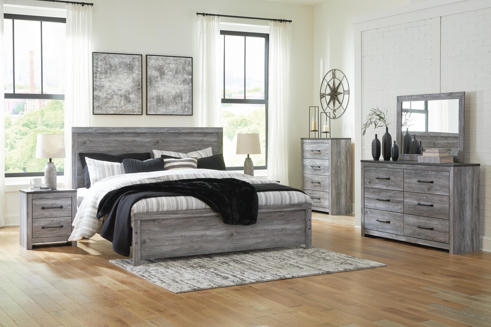 6 pc Bronyan King Bedroom Set