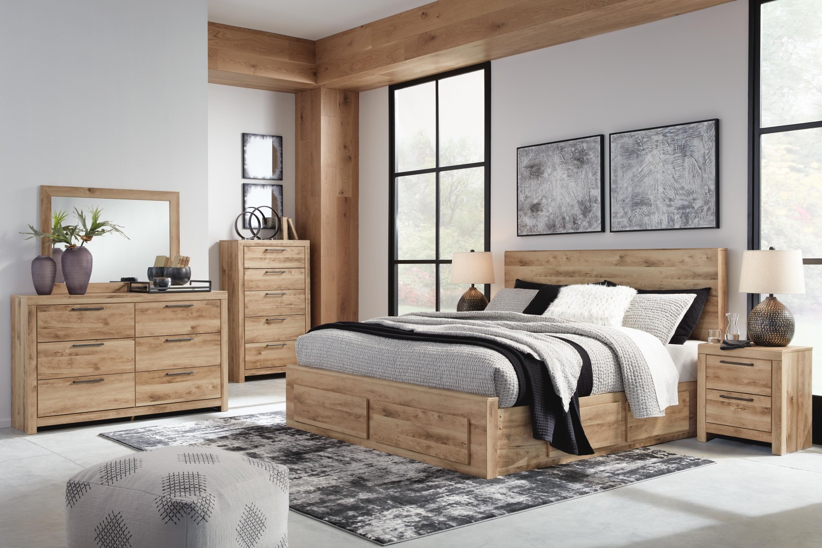 5 pc Hyanna King Bedroom Set