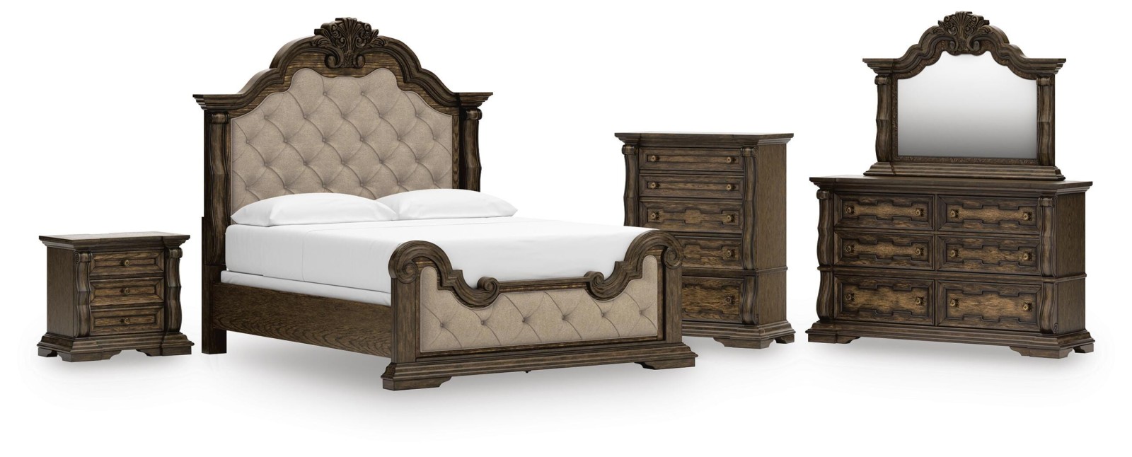 7 pc Maylee California King Bedroom Set