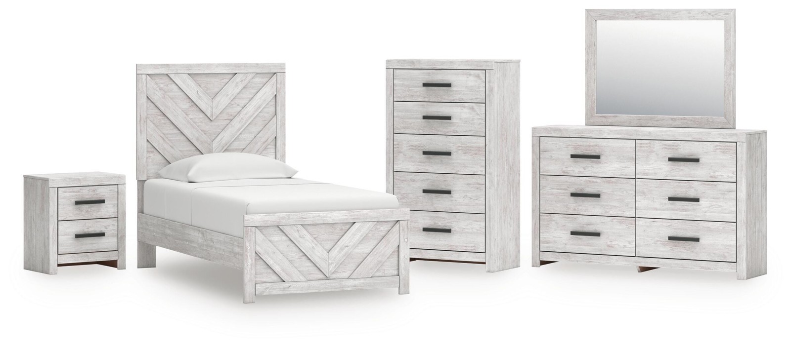 6 pc Cayboni Twin Youth Bedroom Set