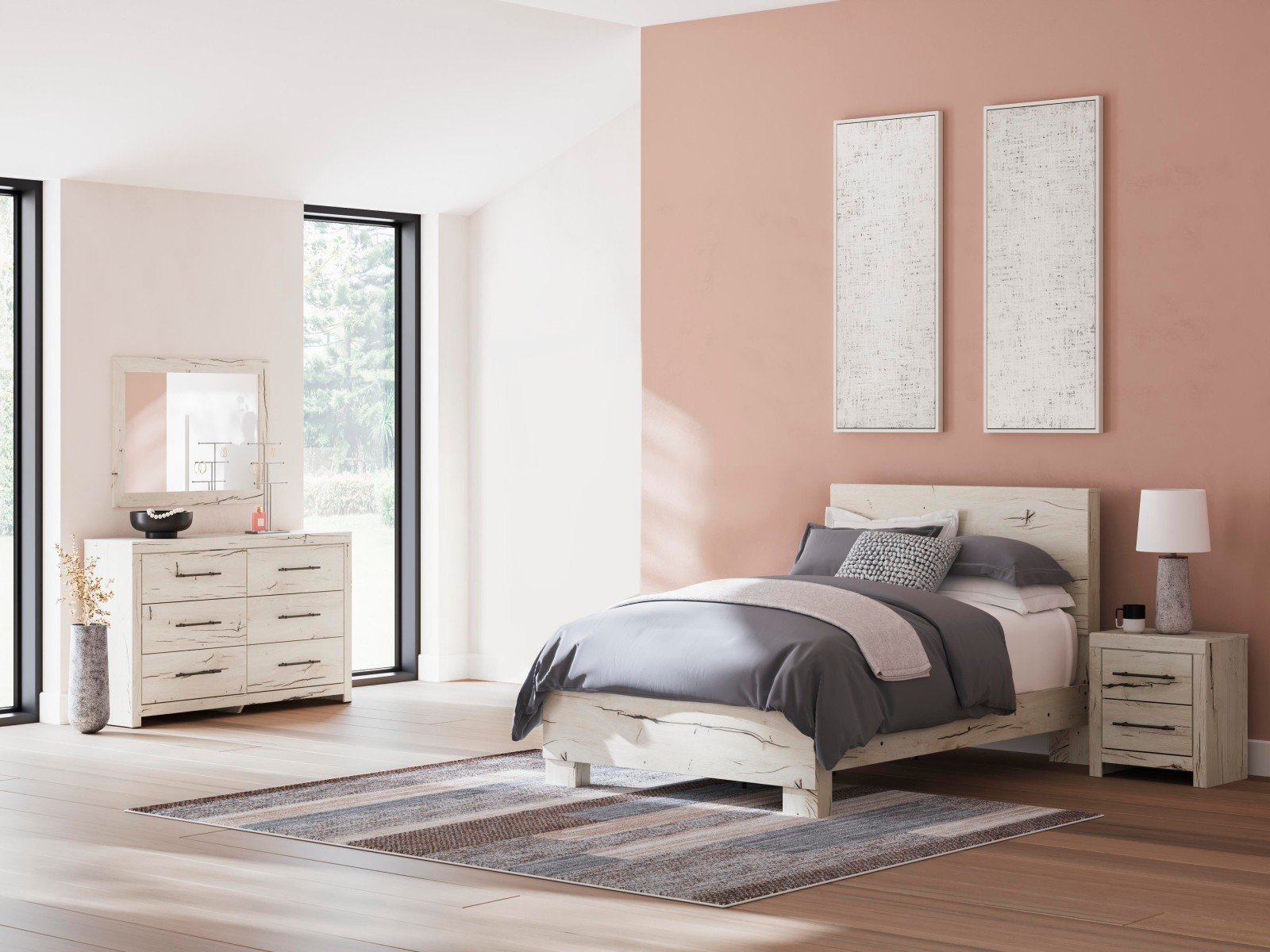 7 pc Lawroy Full Youth Bedroom Set