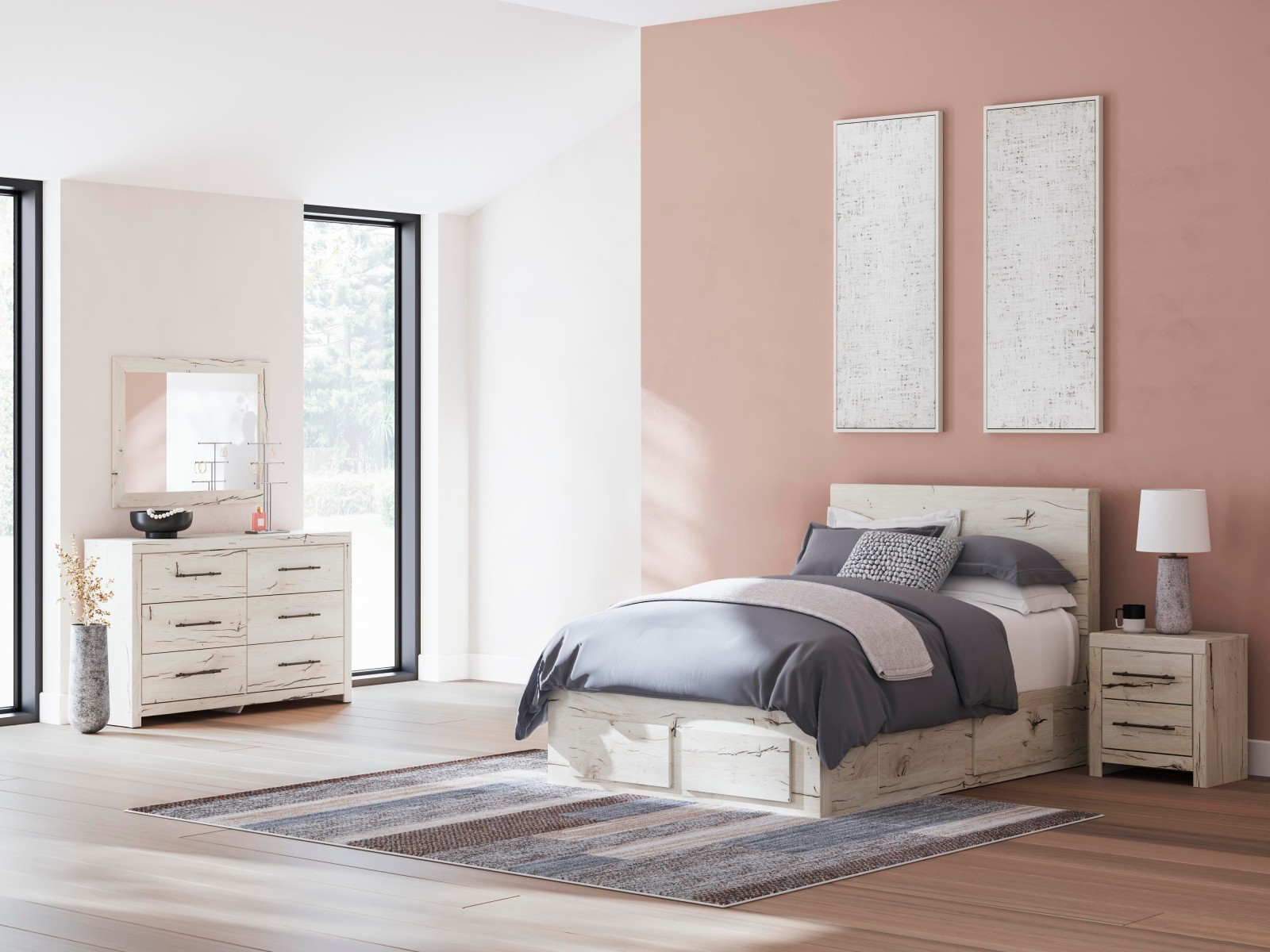 5 pc Lawroy Full Youth Bedroom Set