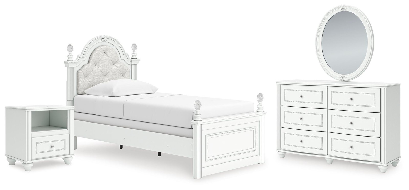 7 pc Kozlani Twin Youth Bedroom Set