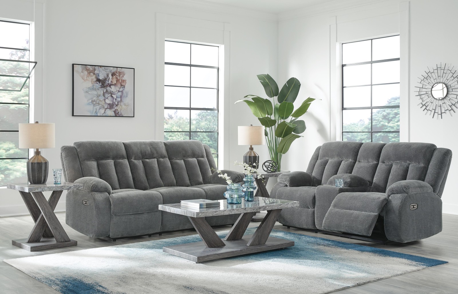 Observation Sofa and Loveseat