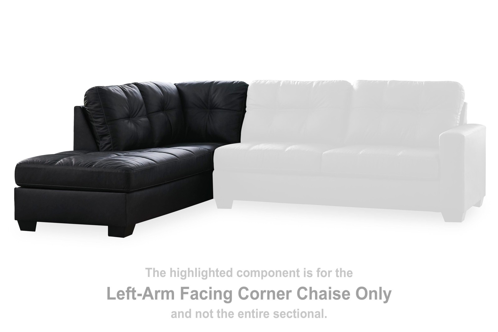 Barlin Mills Left-Arm Facing Corner Chaise