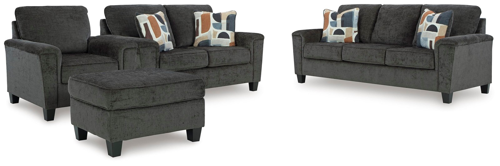 Erinslane Sofa, Loveseat, Chair and Ottoman