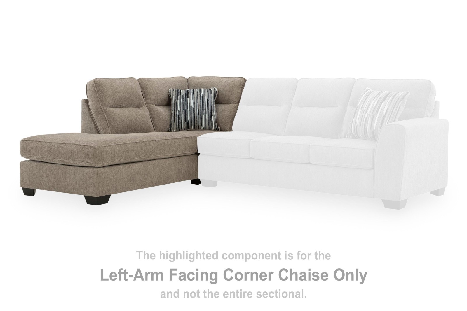 Olten Left-Arm Facing Corner Chaise