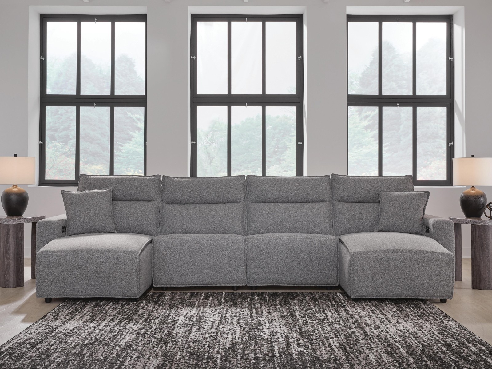Modmax II 4-Piece Power Reclining Sectional with Chaise
