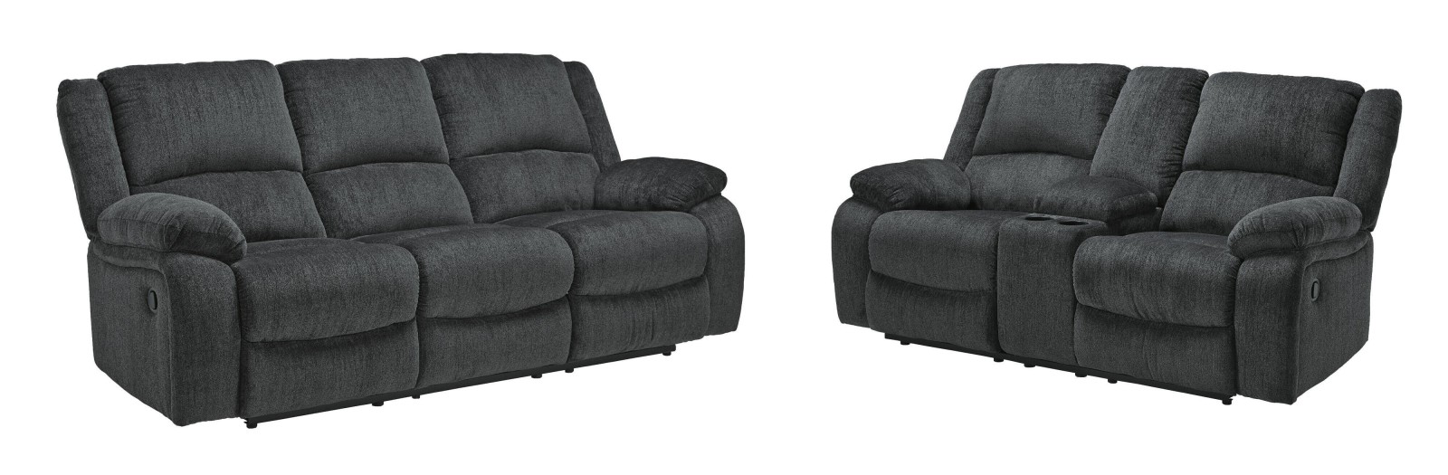 Draycoll Reclining Sofa and Loveseat