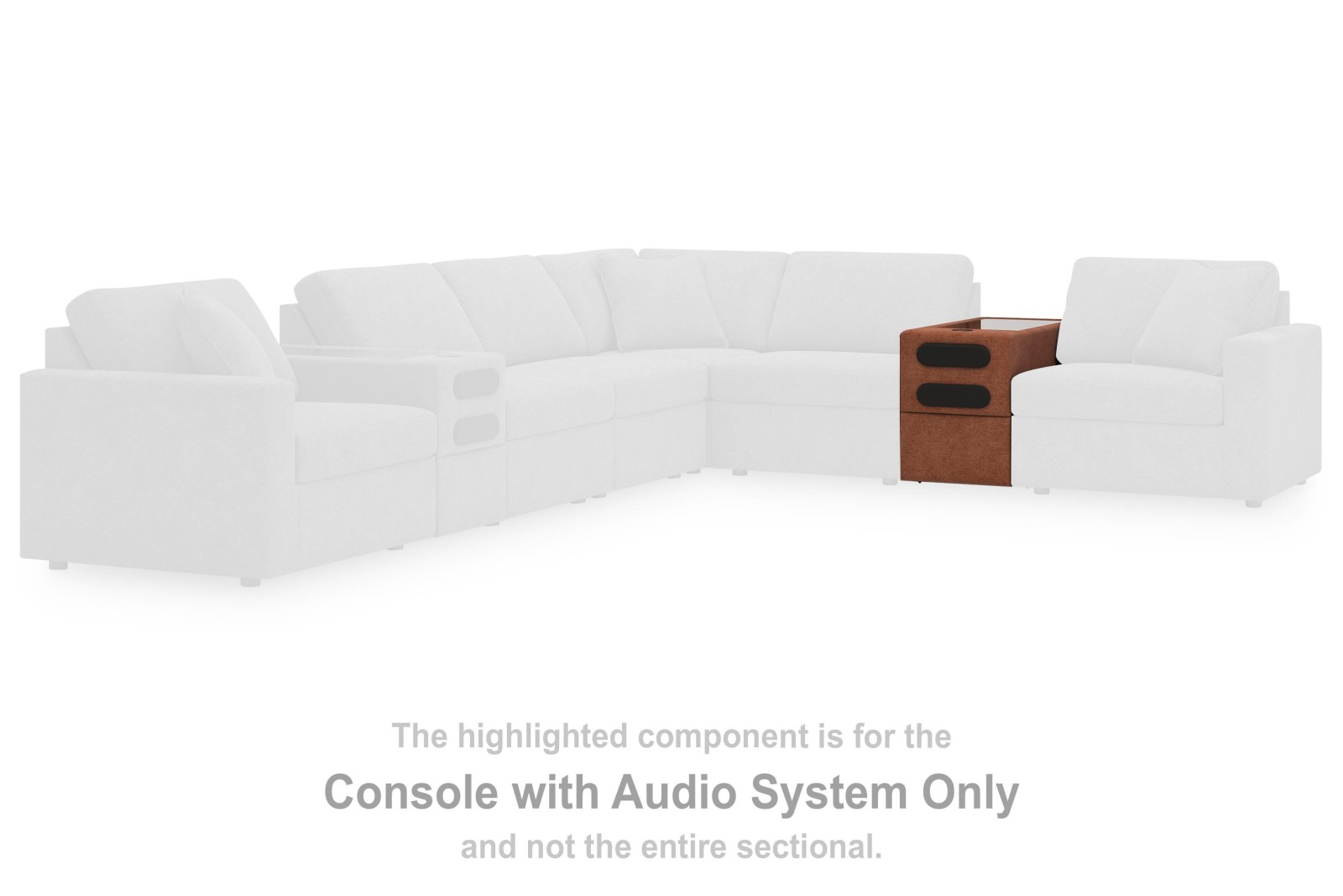 Modmax Console with Audio System
