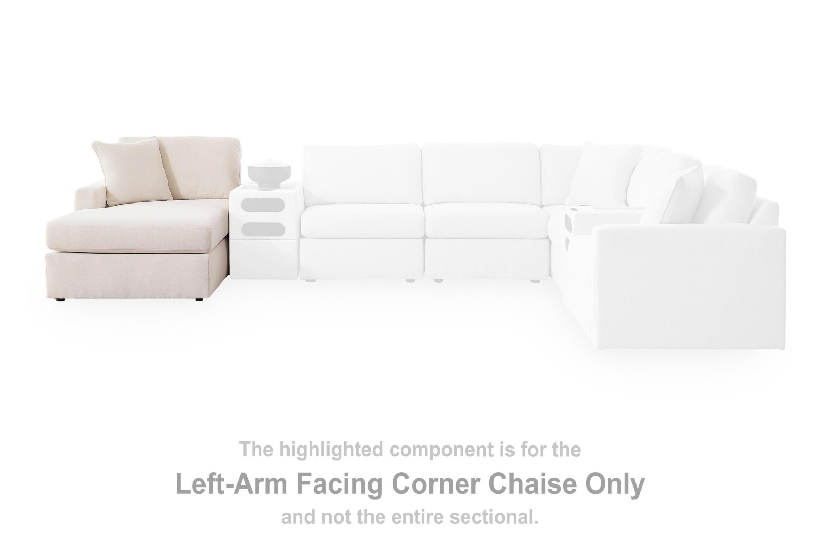 Modmax Left-Arm Facing Corner Chaise