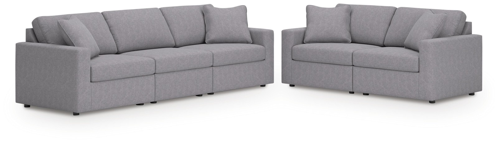 Modmax 3-Piece Sectional Sofa and 2-Piece Sectional Loveseat