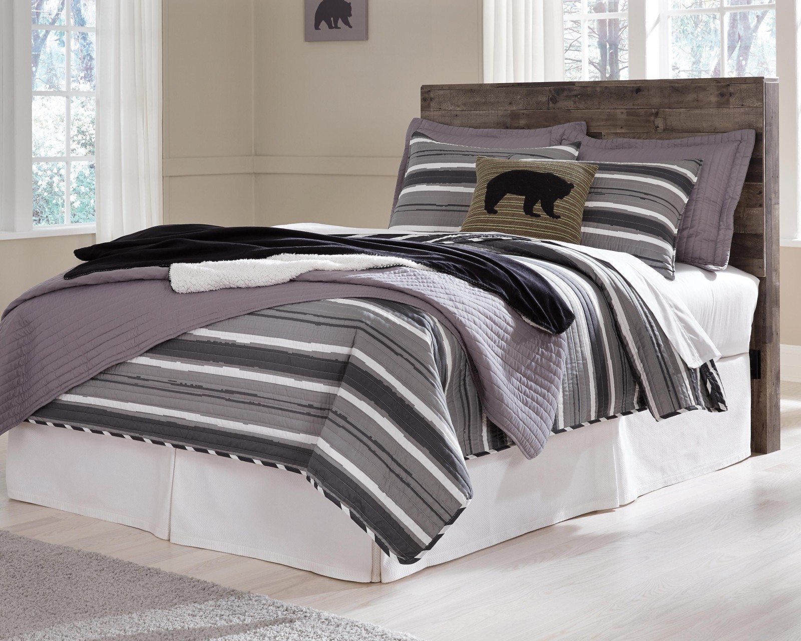 Derekson Full Panel Headboard