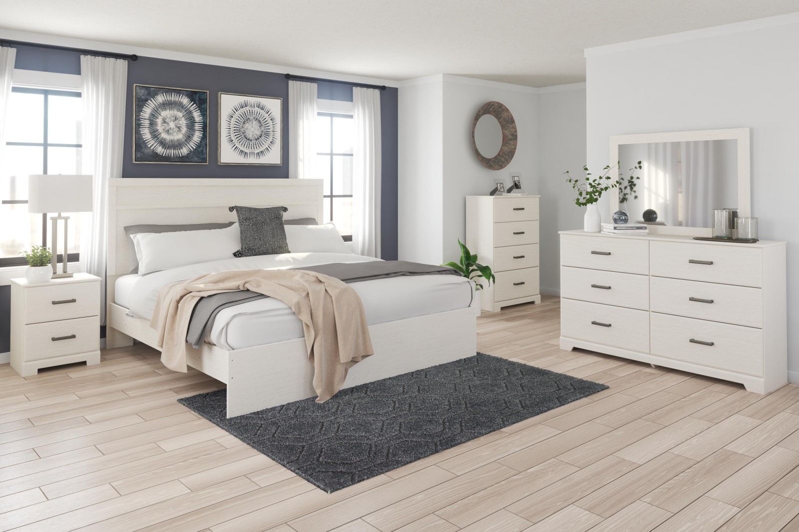 6 pc Stelsie King Bedroom Set