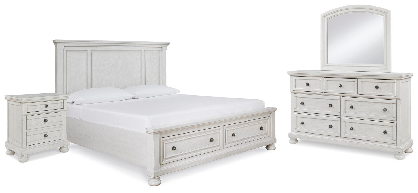 7 pc Robbinsdale Queen Bedroom Set