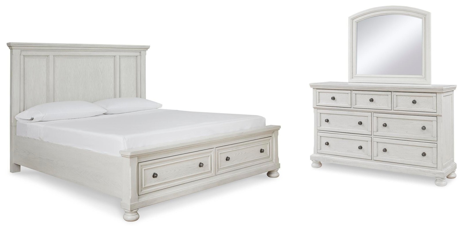7 pc Robbinsdale King Bedroom Set