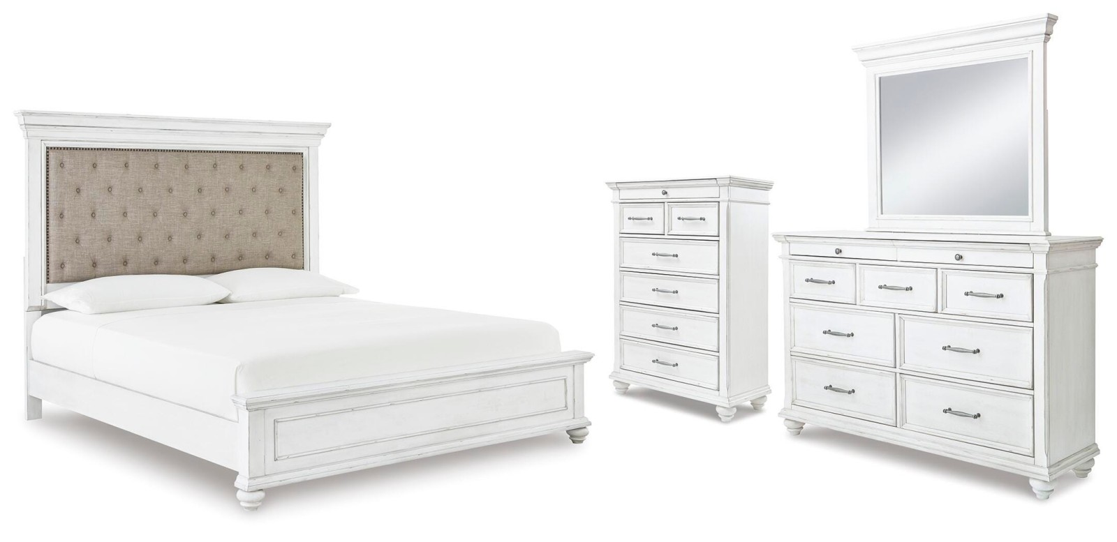 7 pc Kanwyn California King Bedroom Set