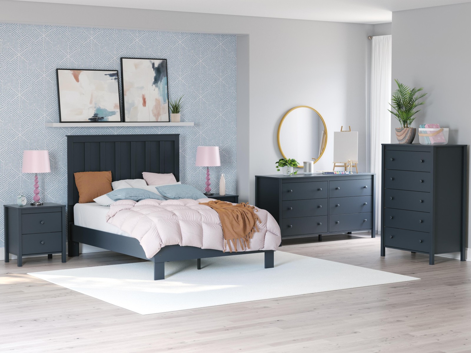 5 pc Simmenfort Full Youth Bedroom Set