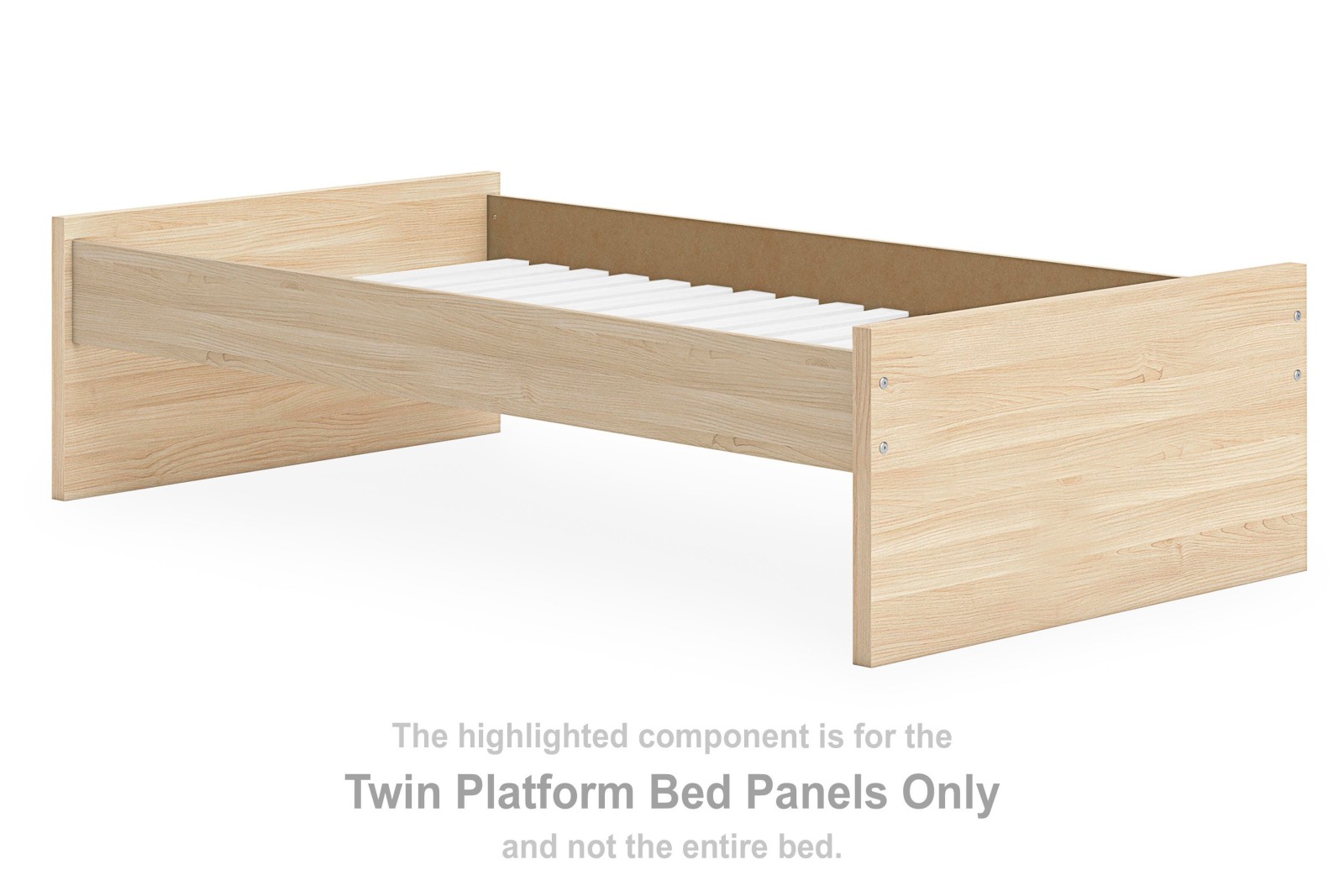 Onita Twin Platform Bed Panels