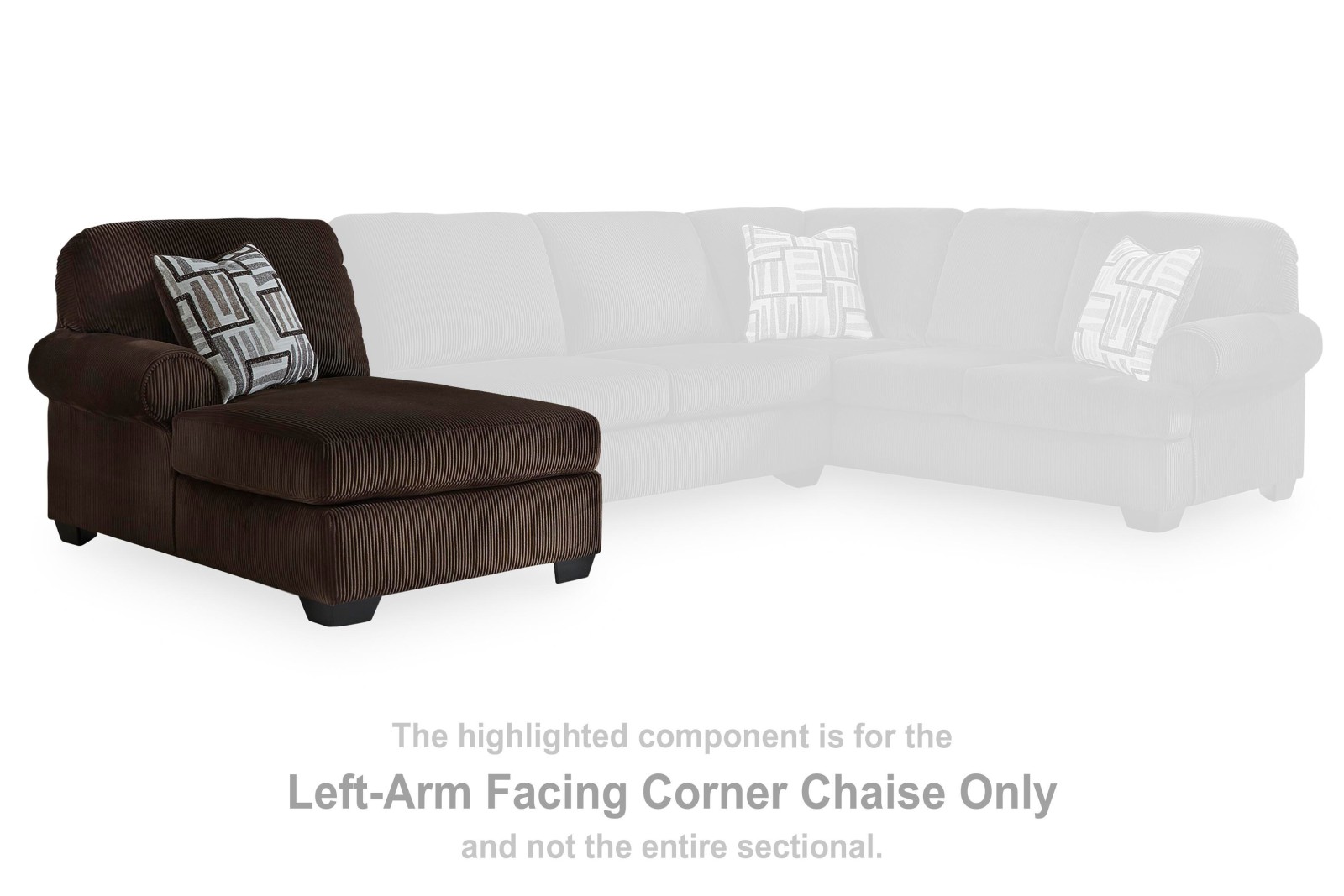 Kimlee Left-Arm Facing Corner Chaise