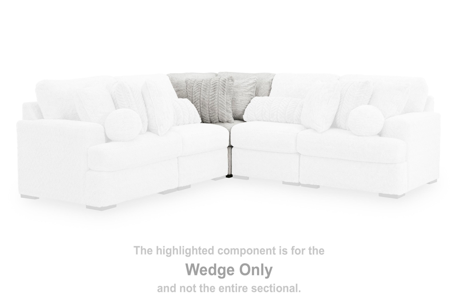 Cuddle Plush Wedge