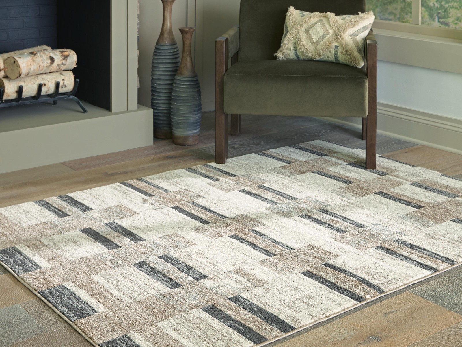 Alstone 5'3" x 7' Area Rug